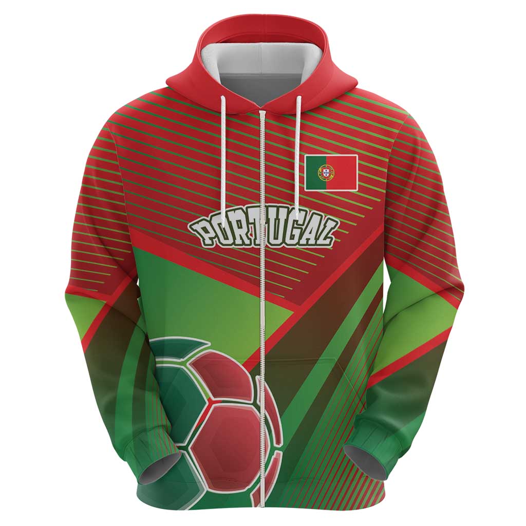 Custom Portugal Football Go Champions Hoodie Sporty Style LT17