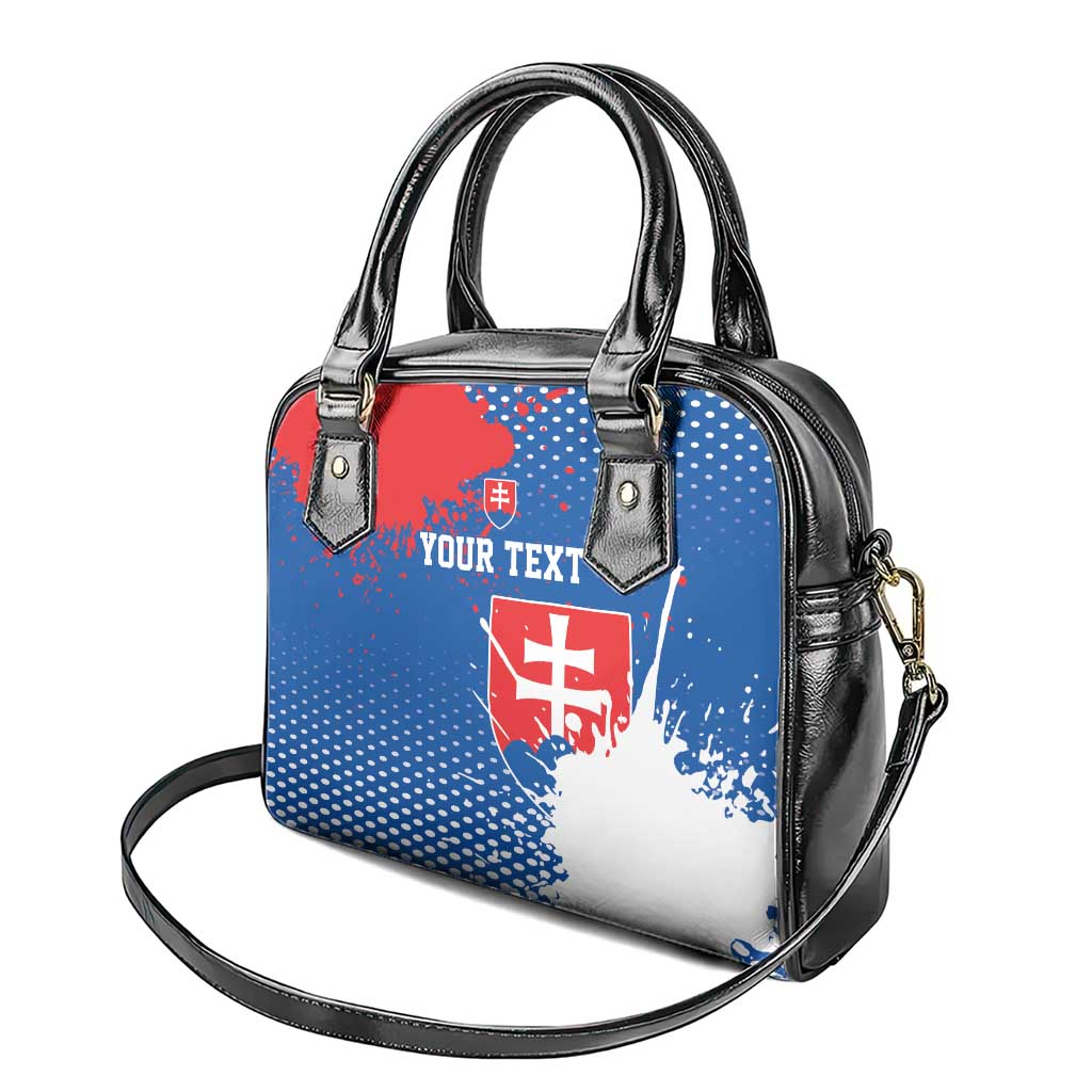 Personalized Slovakia Coat of Arms Shoulder Handbag Map Flag Style LT17