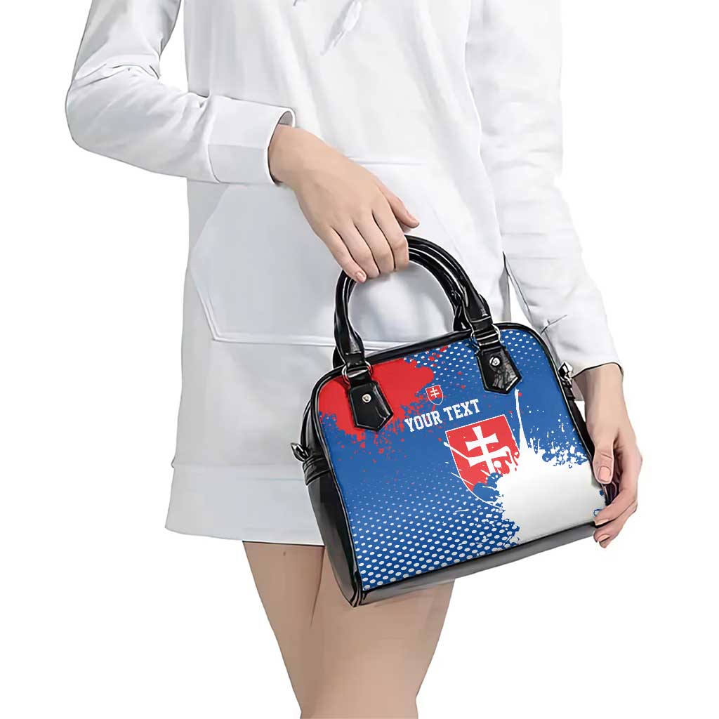 Personalized Slovakia Coat of Arms Shoulder Handbag Map Flag Style LT17