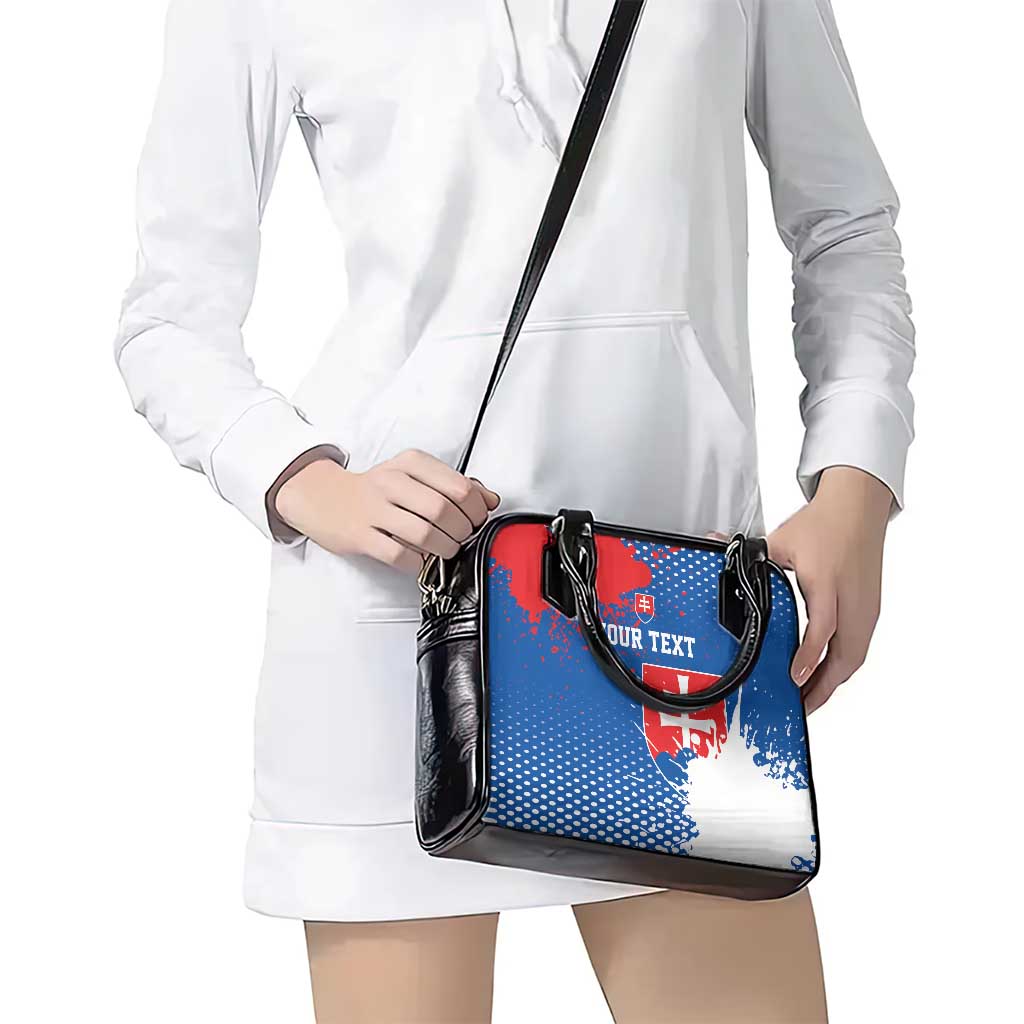 Personalized Slovakia Coat of Arms Shoulder Handbag Map Flag Style LT17