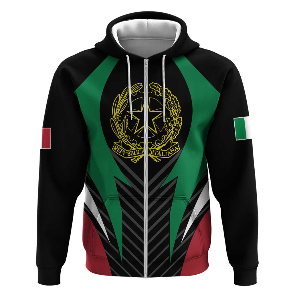 Italian Republic Hoodie Simple Coat of Arms LT17