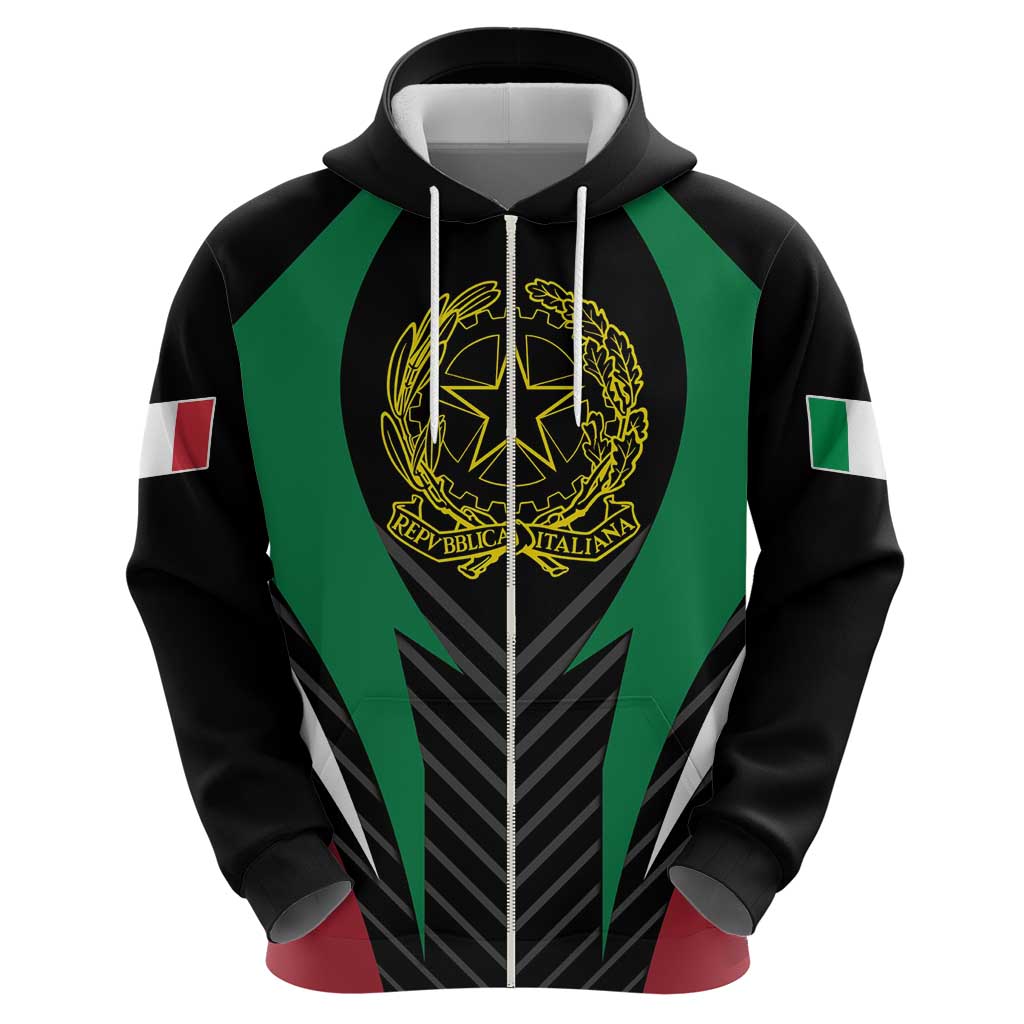 Italian Republic Hoodie Simple Coat of Arms LT17
