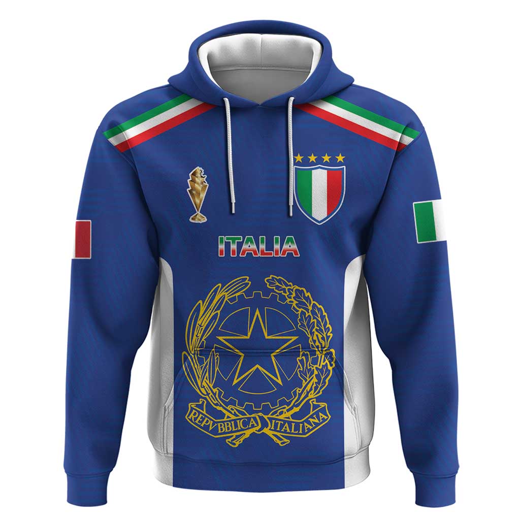 Italian Football Custom Hoodie Sporty Style LT17