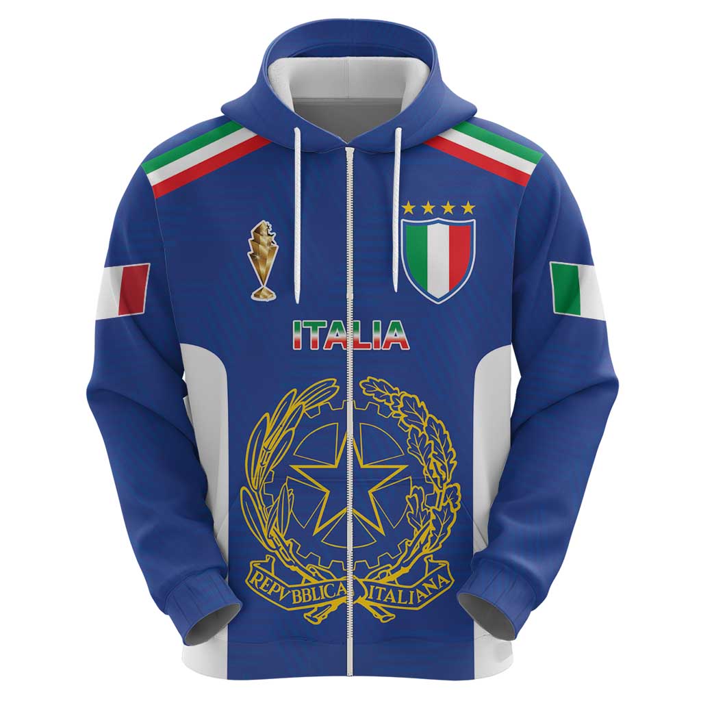 Italian Football Custom Hoodie Sporty Style LT17