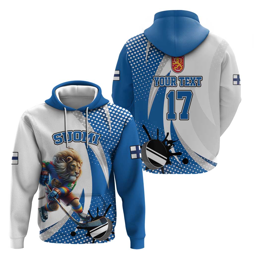 Custom Finland Ice Hockey Go Champions Hoodie Suomi Leijonat Sporty Style LT17