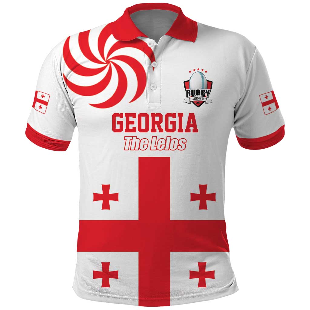 Custom Georgia Rugby We are Champions Polo Shirt Sporty Style with The Lelos LT17