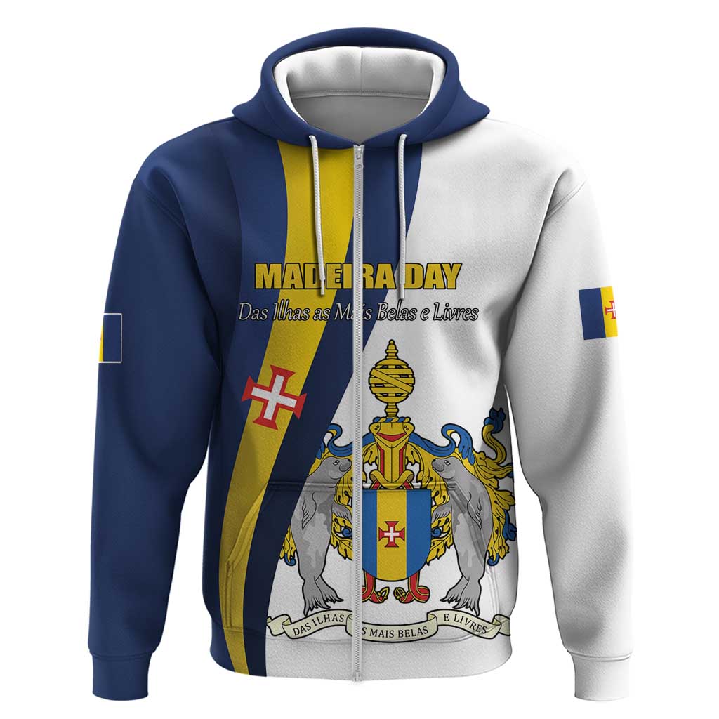 Portugal Madeira Day 1st July Hoodie Das Ilhas as Mais Belas e Livres LT17