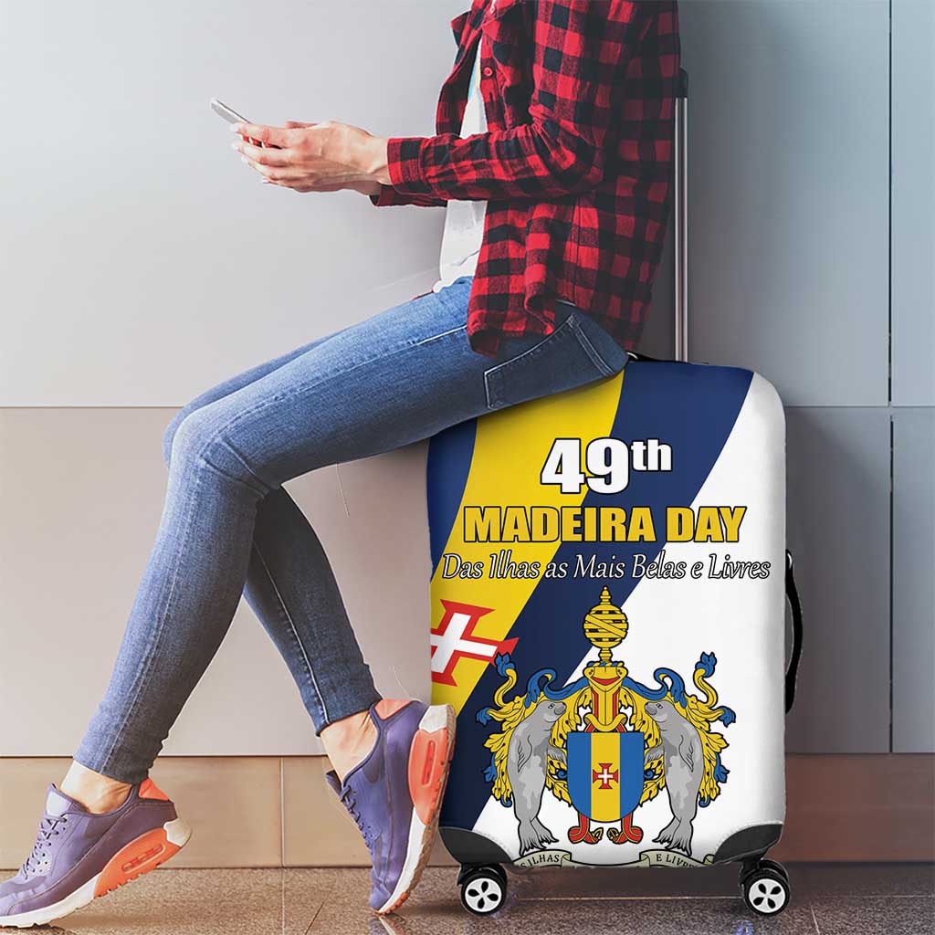 Portugal Madeira Day 1st July Luggage Cover Das Ilhas as Mais Belas e Livres LT17