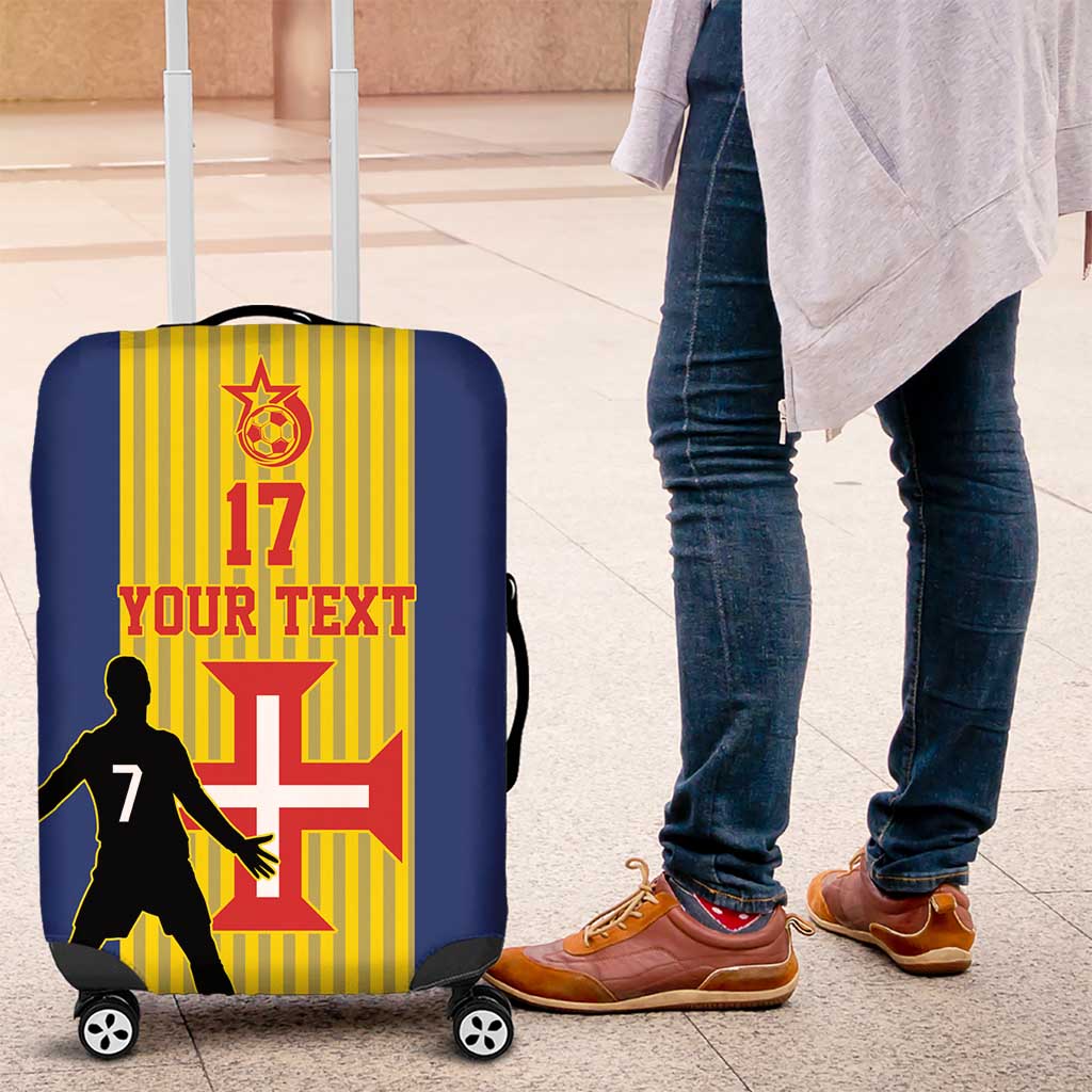 Custom Portugal Madeira Football Luggage Cover Sporty Style LT17