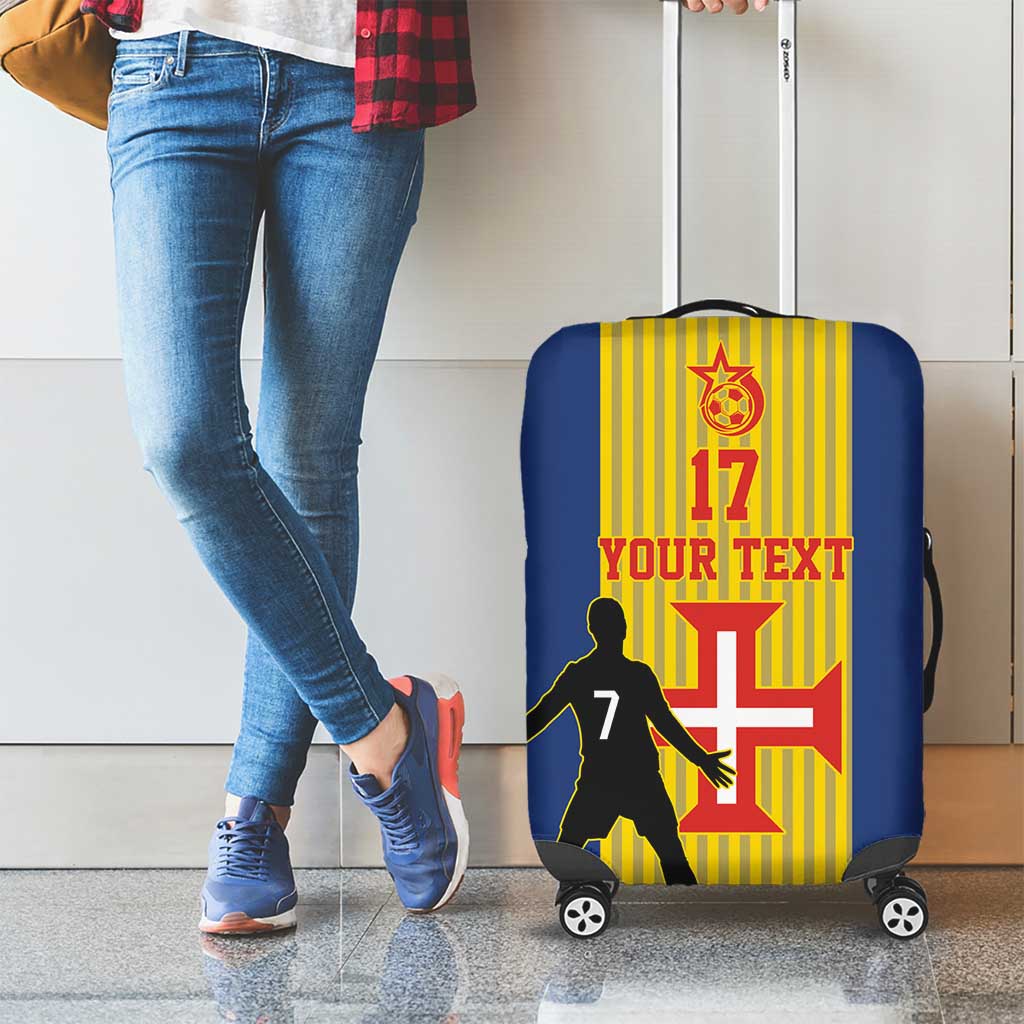 Custom Portugal Madeira Football Luggage Cover Sporty Style LT17