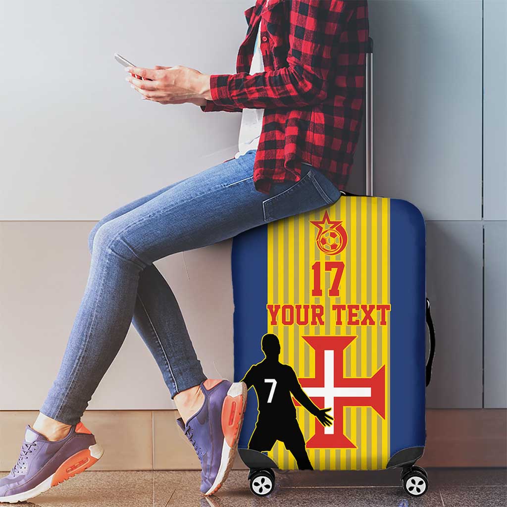 Custom Portugal Madeira Football Luggage Cover Sporty Style LT17