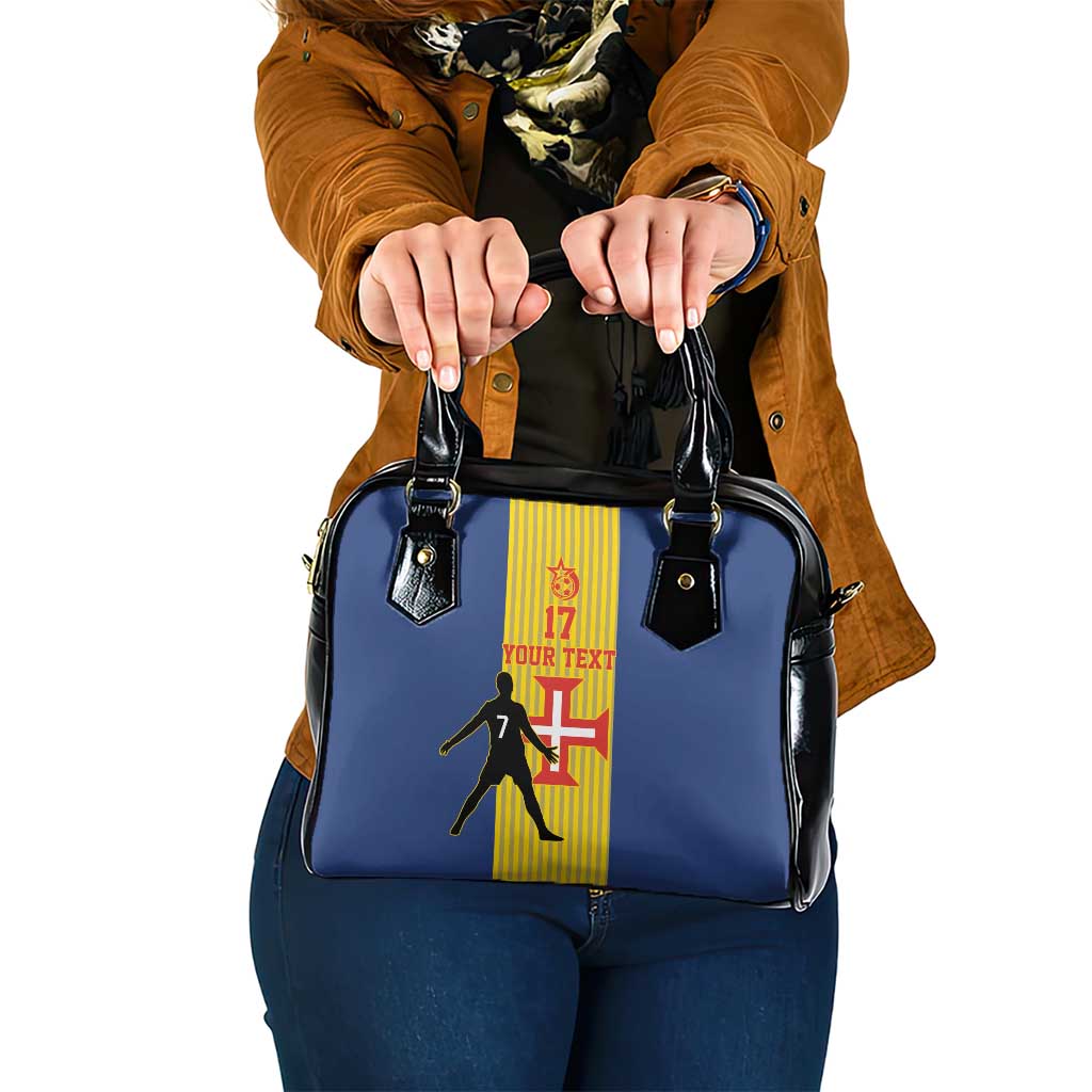Custom Portugal Madeira Football Shoulder Handbag Sporty Style LT17