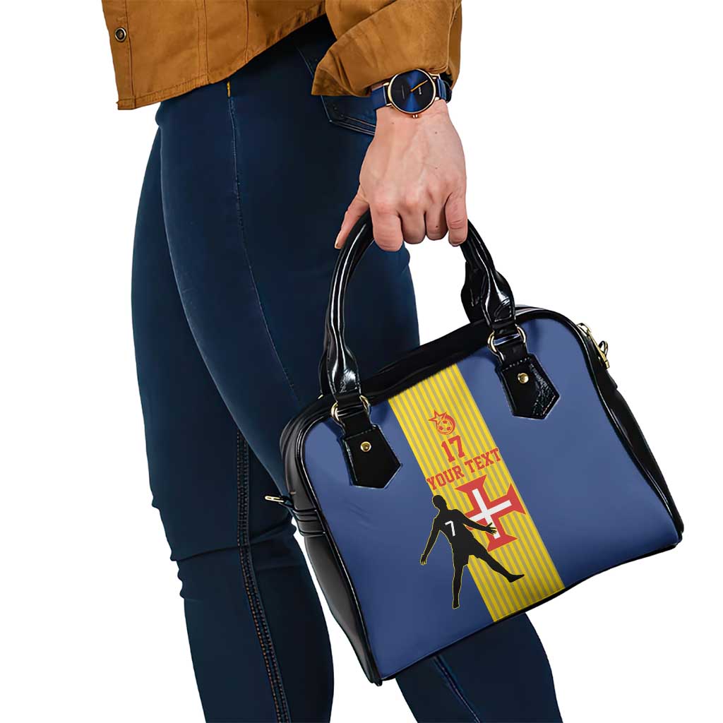 Custom Portugal Madeira Football Shoulder Handbag Sporty Style LT17