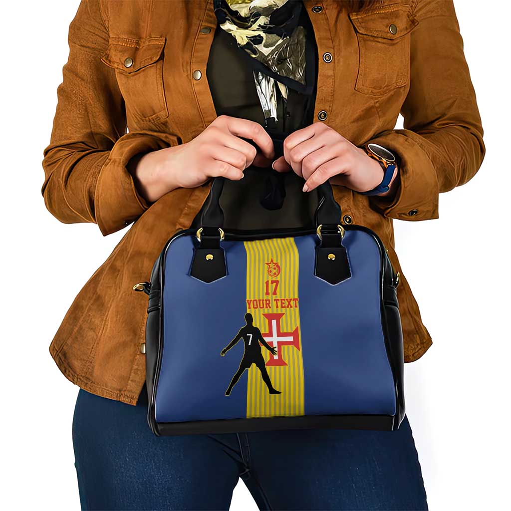 Custom Portugal Madeira Football Shoulder Handbag Sporty Style LT17