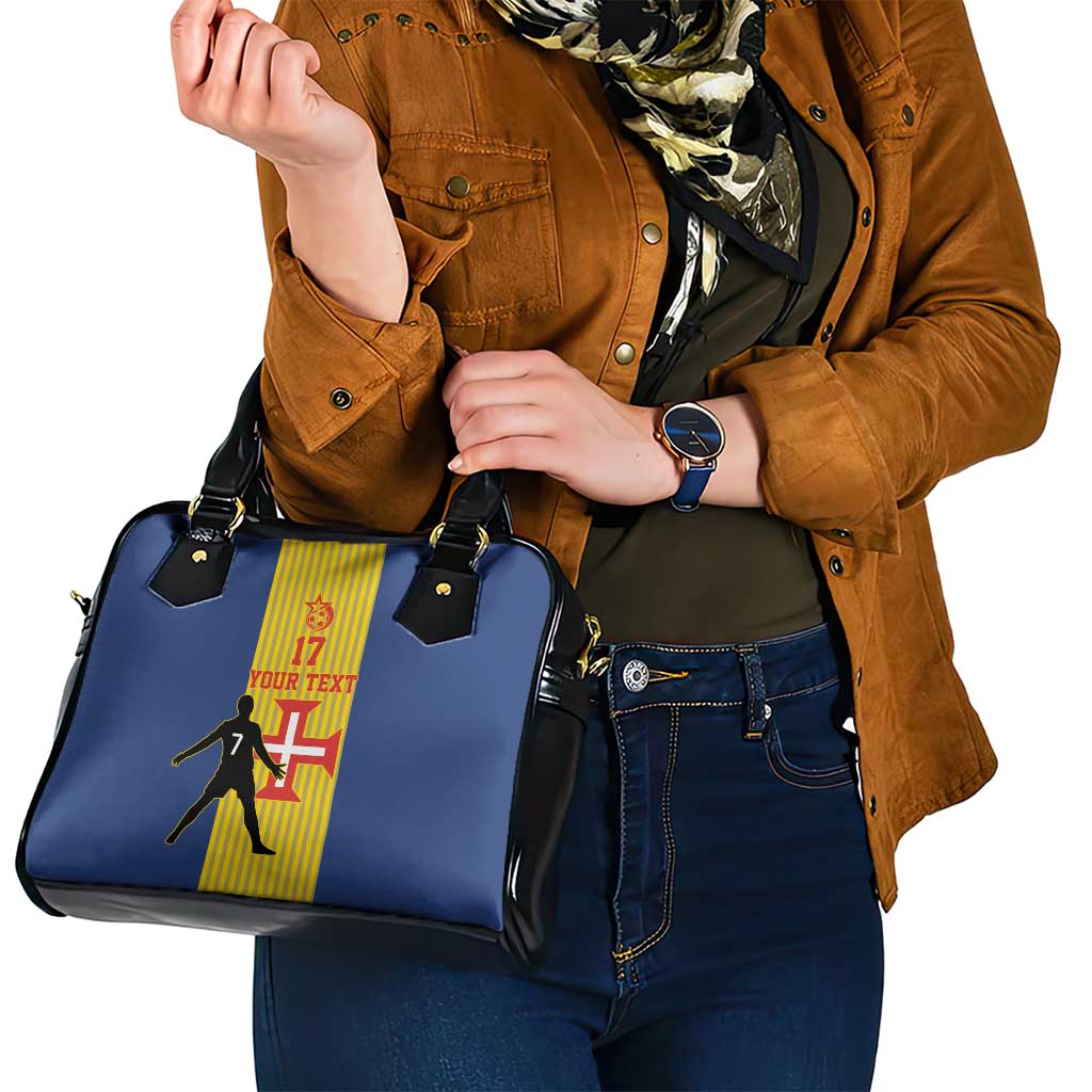 Custom Portugal Madeira Football Shoulder Handbag Sporty Style LT17