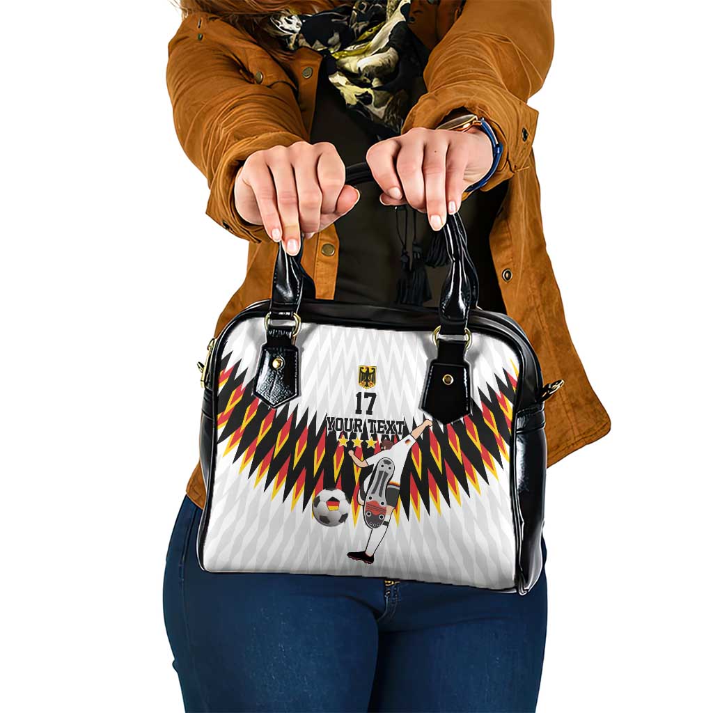 Custom Germany Football Shoulder Handbag Sporty Style LT17