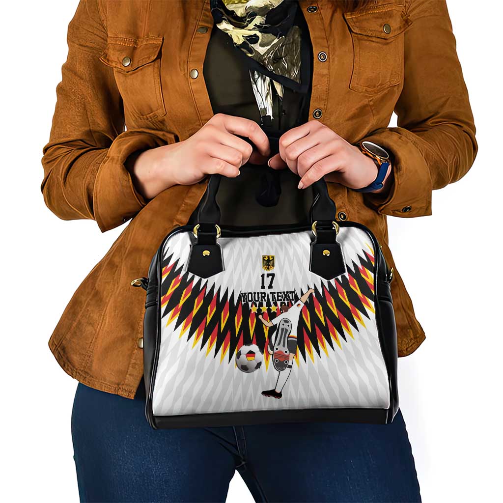 Custom Germany Football Shoulder Handbag Sporty Style LT17