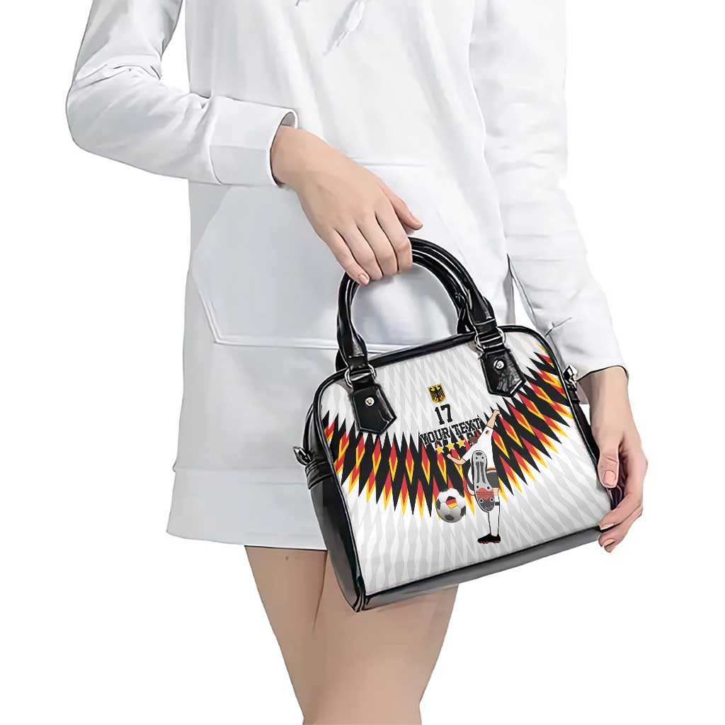 Custom Germany Football Shoulder Handbag Sporty Style LT17