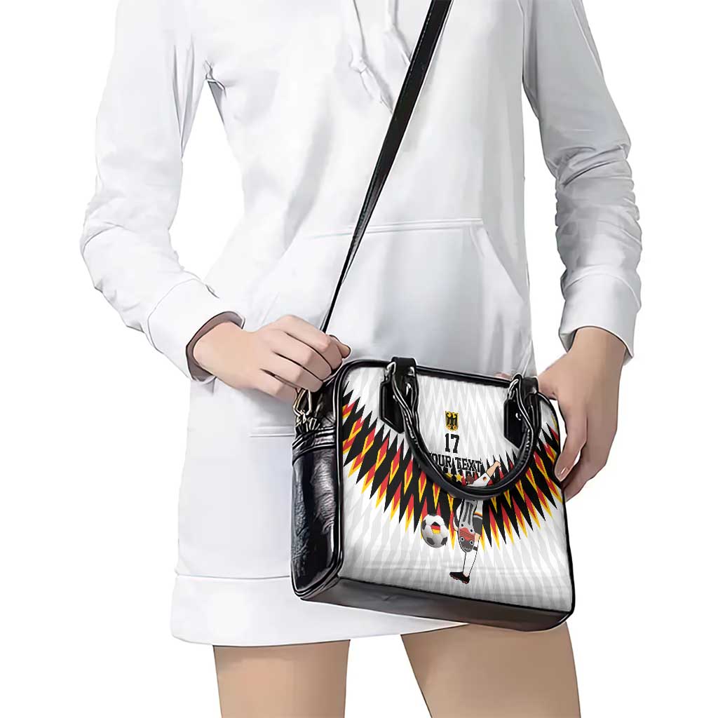 Custom Germany Football Shoulder Handbag Sporty Style LT17
