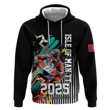 Personalized Isle of Man TT Hoodie Motorcycle Racing LT17