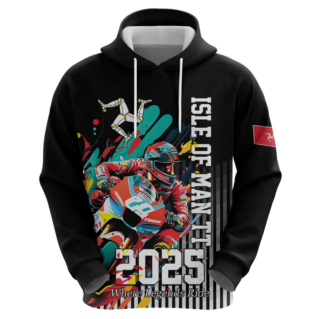 Personalized Isle of Man TT Hoodie Motorcycle Racing LT17