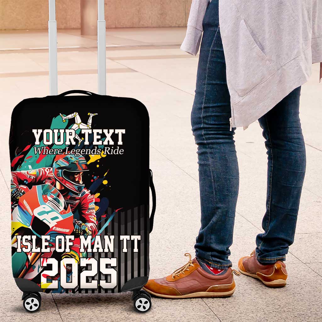 Personalized Isle of Man TT Luggage Cover Motorcycle Racing LT17