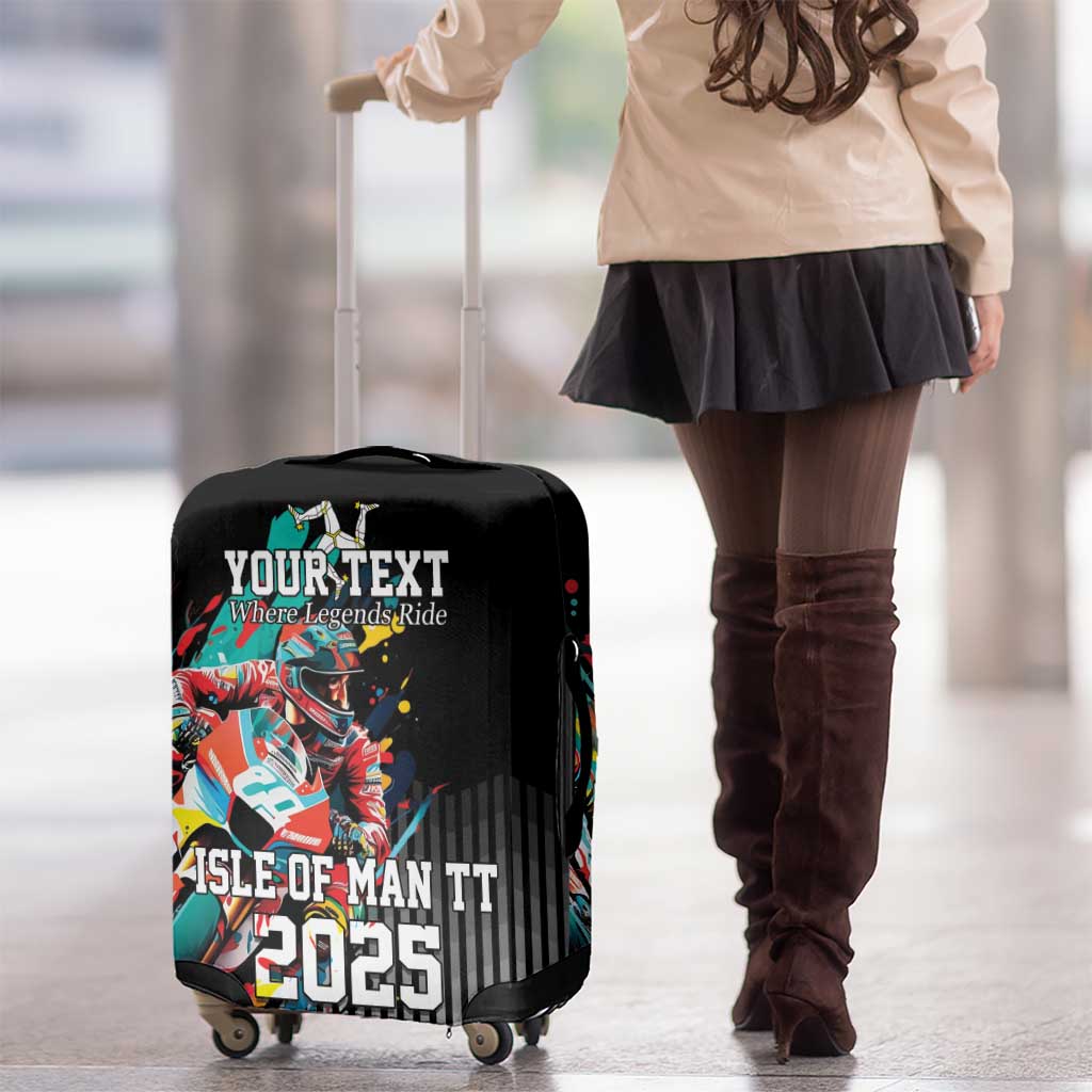 Personalized Isle of Man TT Luggage Cover Motorcycle Racing LT17