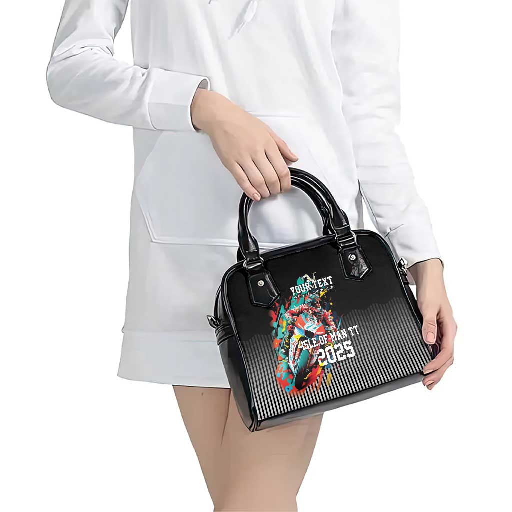 Personalized Isle of Man TT Shoulder Handbag Motorcycle Racing LT17