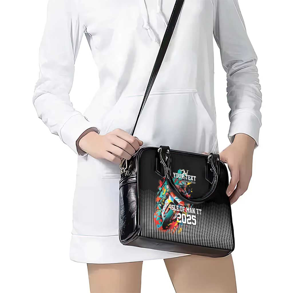Personalized Isle of Man TT Shoulder Handbag Motorcycle Racing LT17