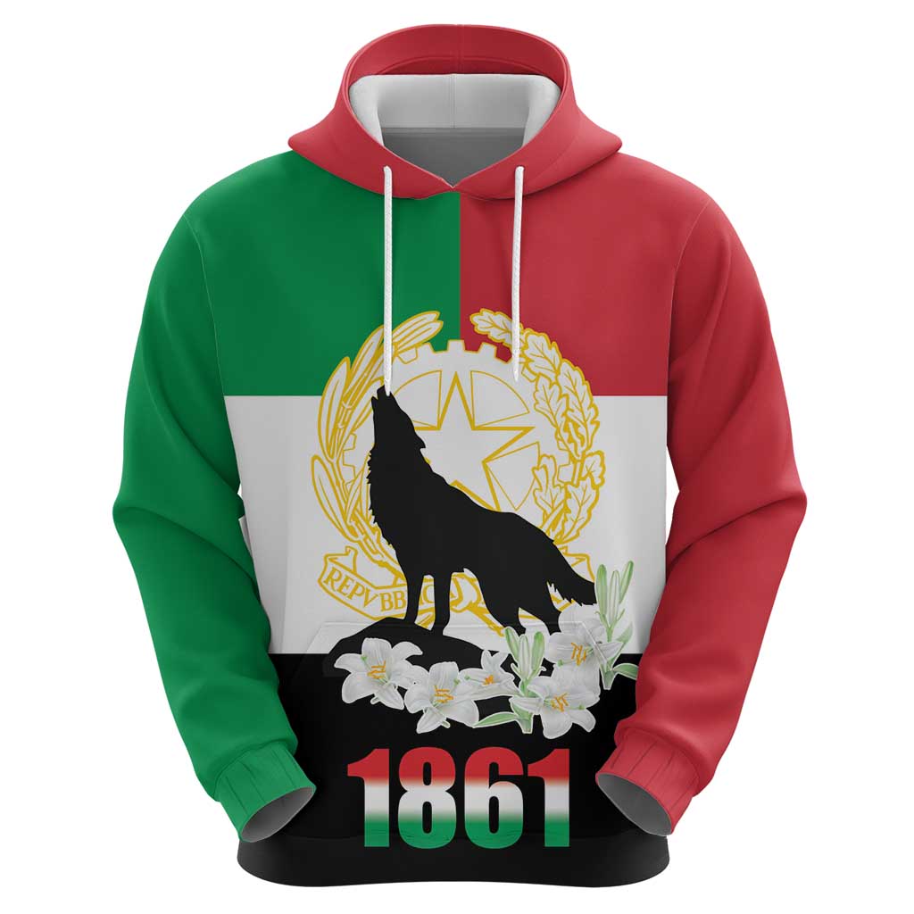 Italian Republic Anniversary of the Unification Hoodie Anniversario dellUnita d'Italia LT17