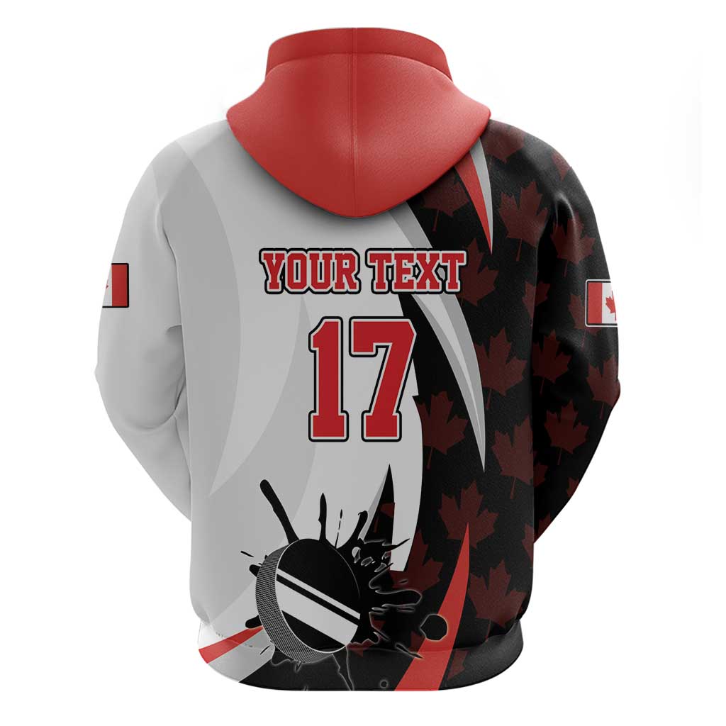 Custom Canada Ice Hockey Go Champions Hoodie Team Canada Beaver Mascot Style LT17