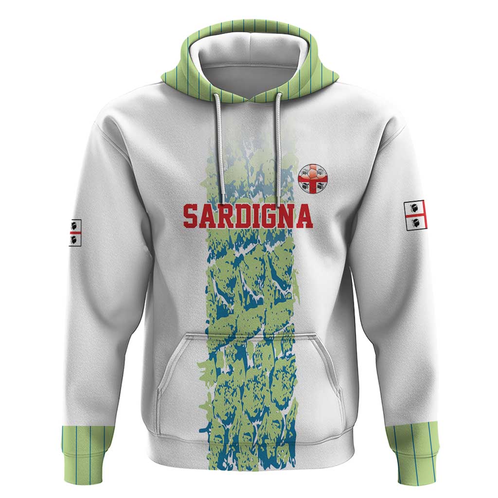 Custom Sardinia Football Hoodie Sardigna Sporty Style LT17