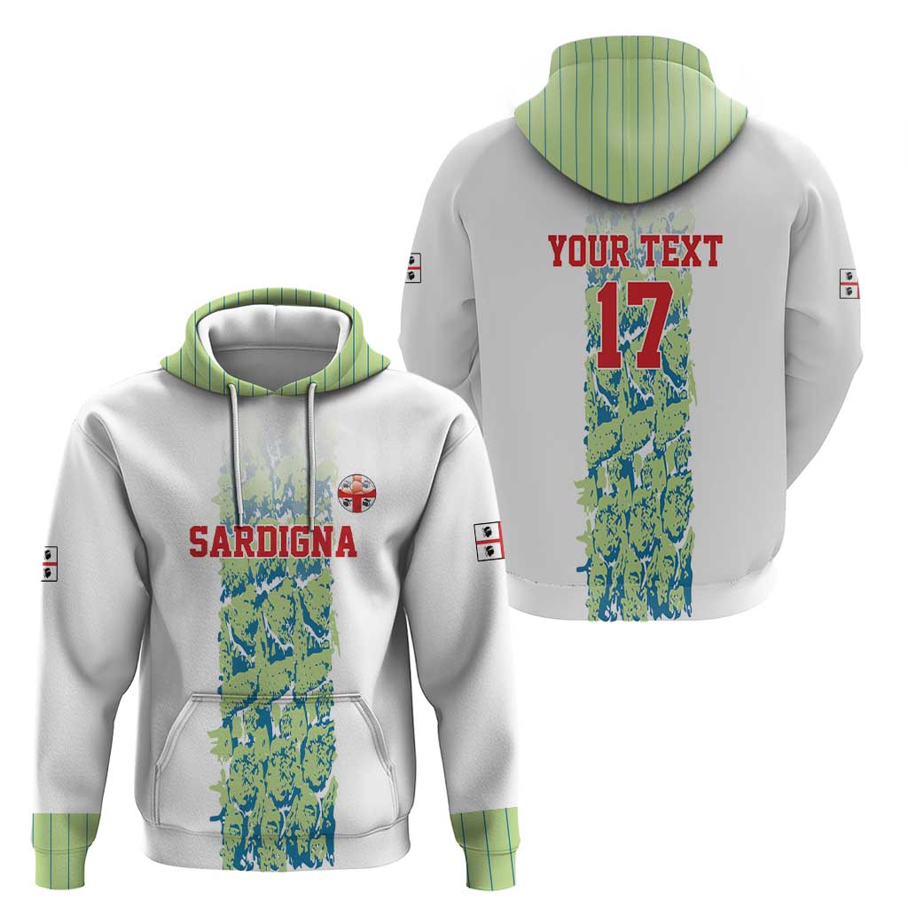Custom Sardinia Football Hoodie Sardigna Sporty Style LT17