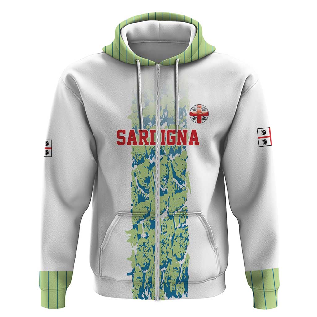 Custom Sardinia Football Hoodie Sardigna Sporty Style LT17