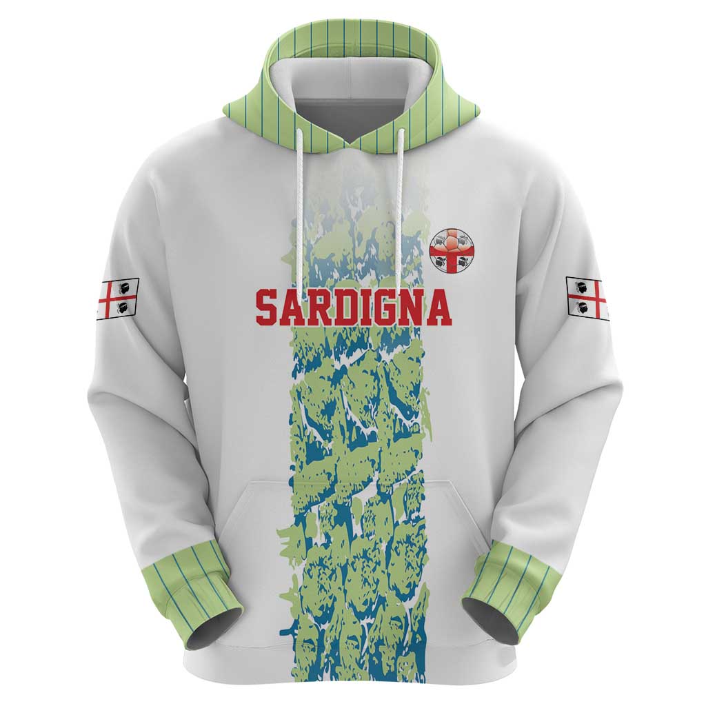 Custom Sardinia Football Hoodie Sardigna Sporty Style LT17