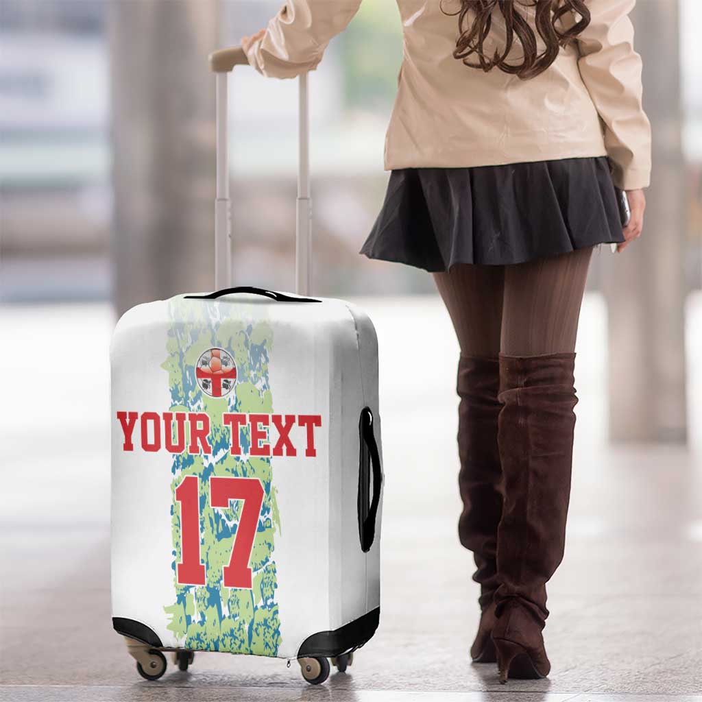 Custom Sardinia Football Luggage Cover Sardigna Sporty Style LT17