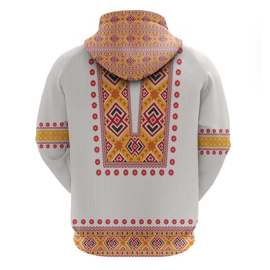 Slovakia Costume Hoodie Traditional Folk Pattern LT17