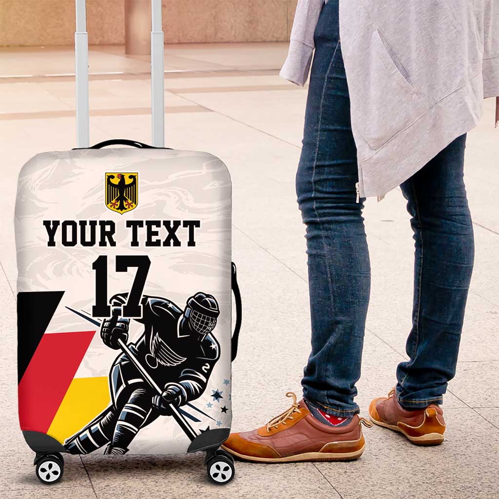 Custom Germany Ice Hockey Luggage Cover Retro Jersey LT17