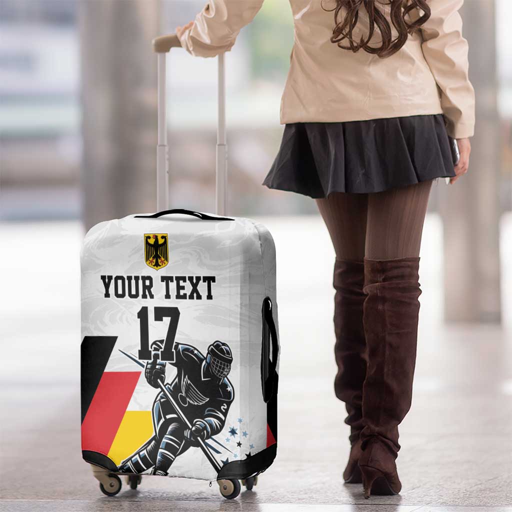 Custom Germany Ice Hockey Luggage Cover Retro Jersey LT17