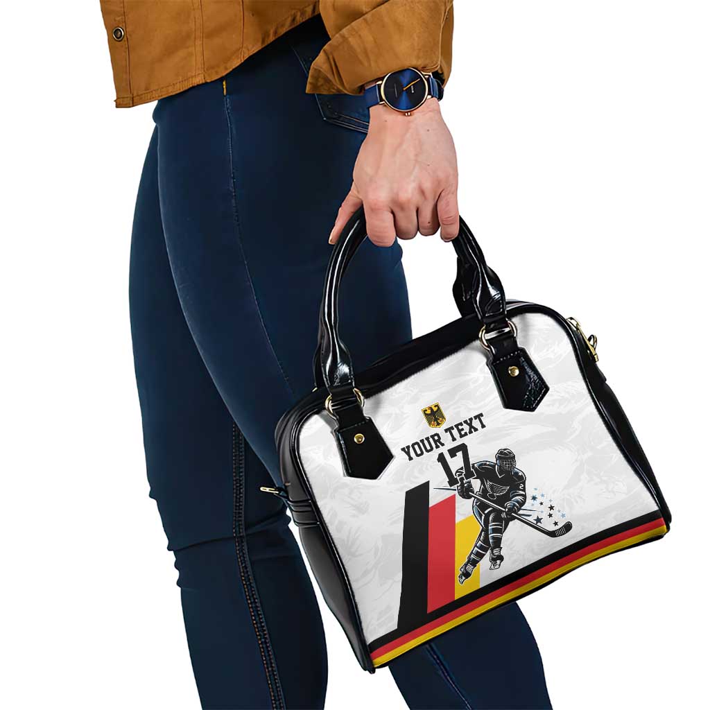 Custom Germany Ice Hockey Shoulder Handbag Retro Jersey LT17