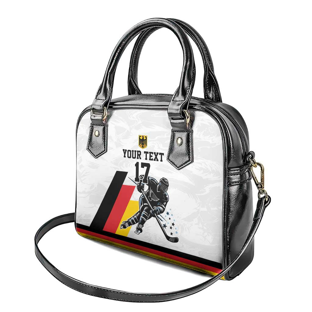 Custom Germany Ice Hockey Shoulder Handbag Retro Jersey LT17
