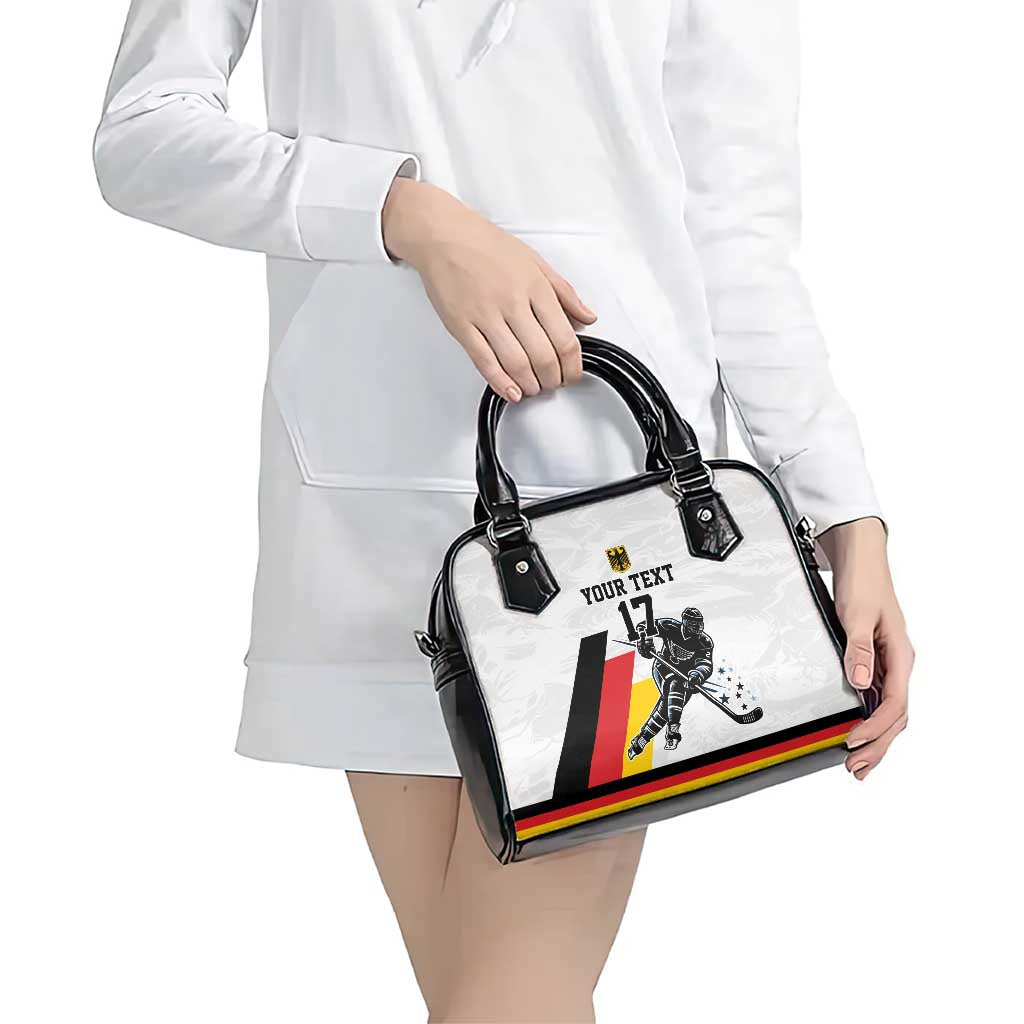 Custom Germany Ice Hockey Shoulder Handbag Retro Jersey LT17