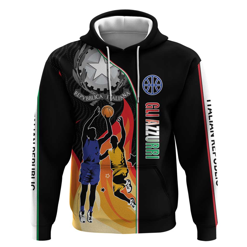 Custom Italian Republic Baketball Hoodie Sporty Style LT17