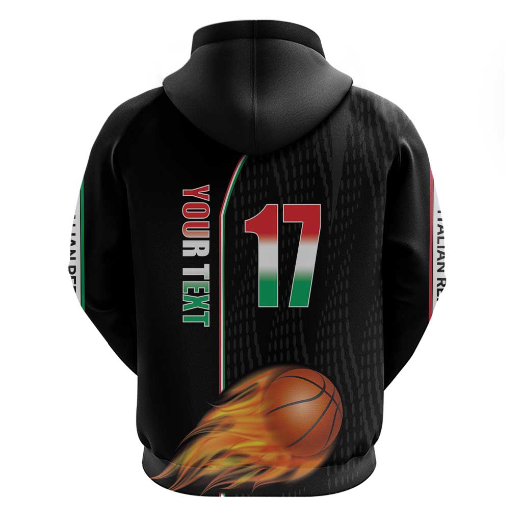 Custom Italian Republic Baketball Hoodie Sporty Style LT17