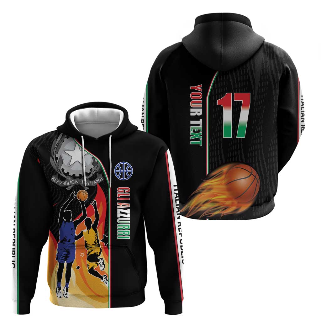 Custom Italian Republic Baketball Hoodie Sporty Style LT17