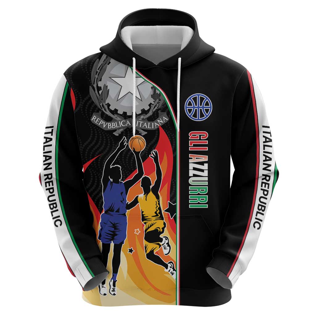 Custom Italian Republic Baketball Hoodie Sporty Style LT17