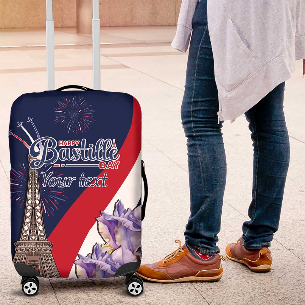 Personalized France Bastille Day Luggage Cover Le 14 Juillet LT17