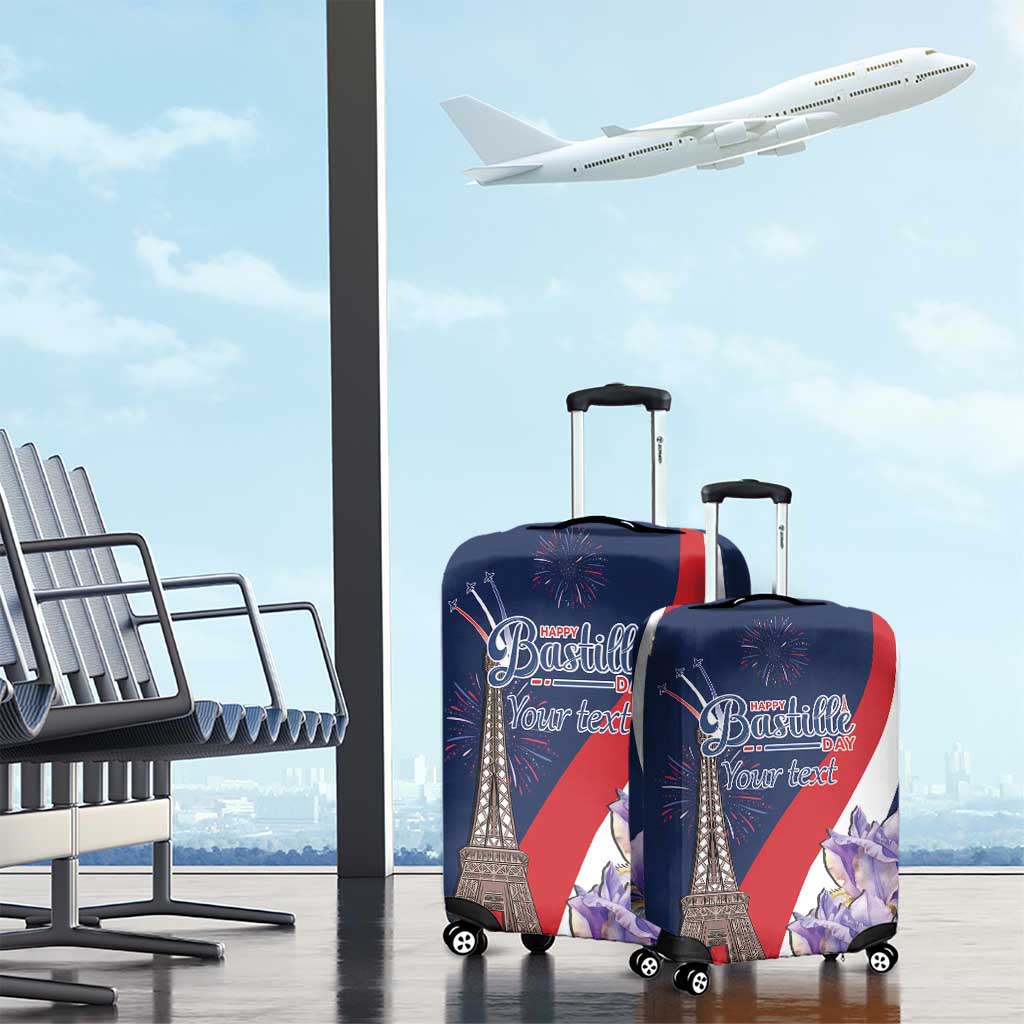 Personalized France Bastille Day Luggage Cover Le 14 Juillet LT17