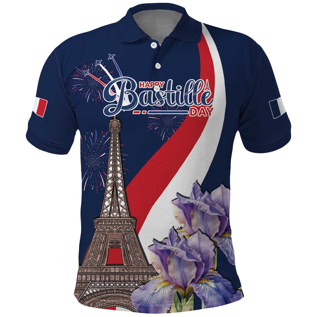Personalized France Bastille Day Polo Shirt Le 14 Juillet LT17