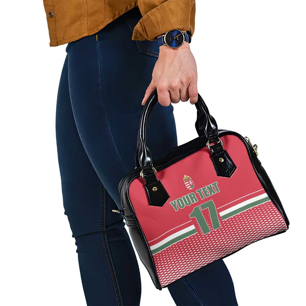 Custom Hungary Ice Hockey Shoulder Handbag Red Style Come on Magyars LT17